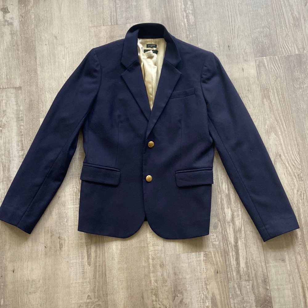 J. Crew Women’s Blazer, Navy, Size 8